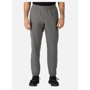 NWOT Soybu Men's XL  Gray Athletic Jogger Pants With Zip Pockets Focus